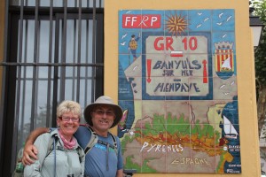 Geoff & Sally in Banyuls
